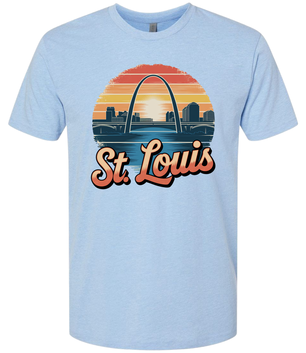 St Louis1 Retro-Shirt