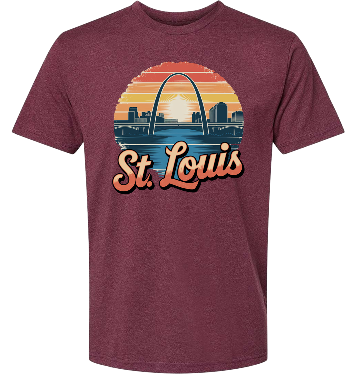 St Louis1 Retro-Shirt