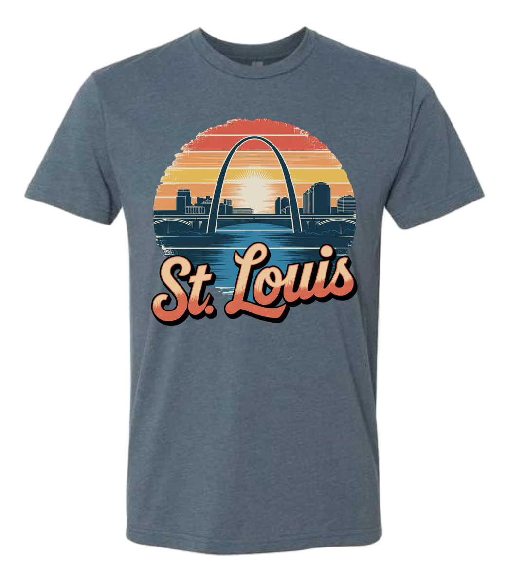 St Louis1 Retro-Shirt