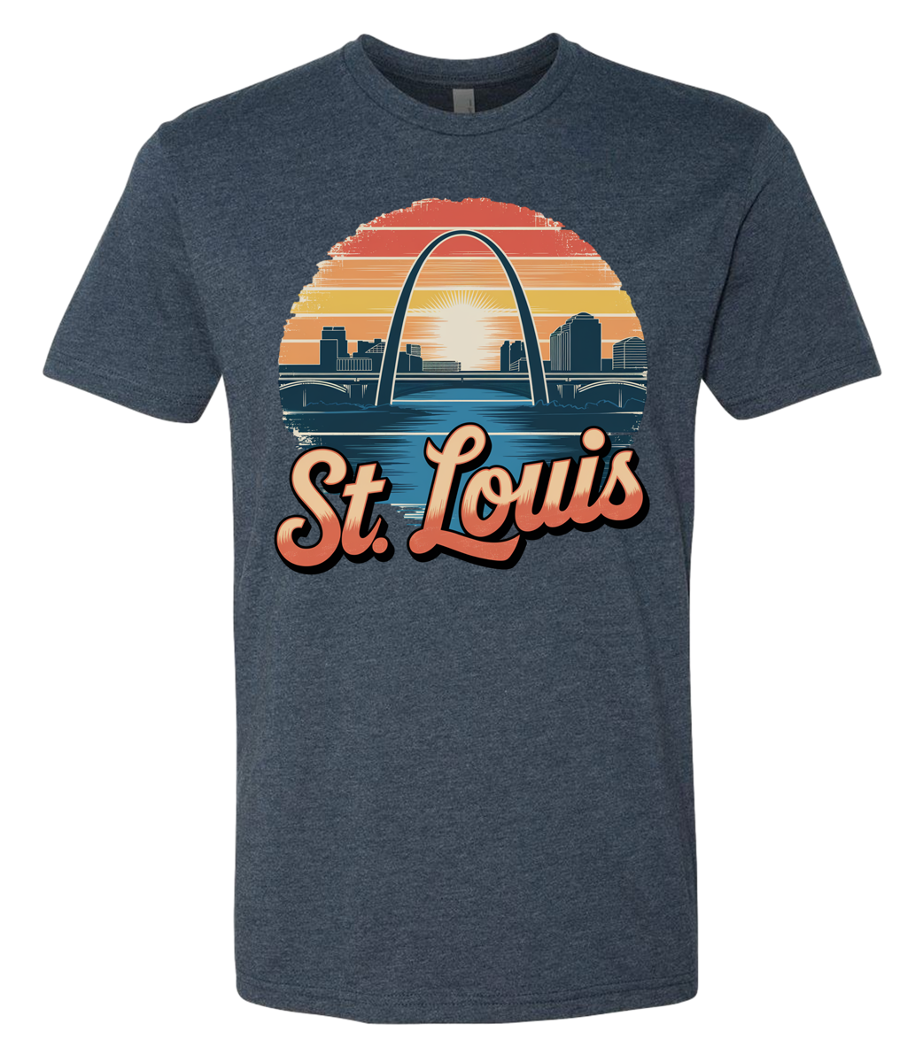 St Louis1 Retro-Shirt