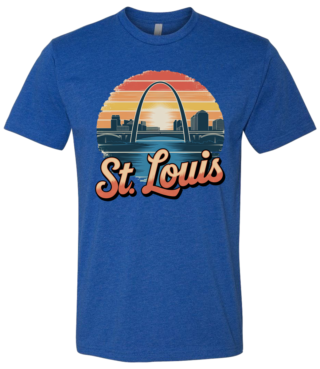 St Louis1 Retro-Shirt