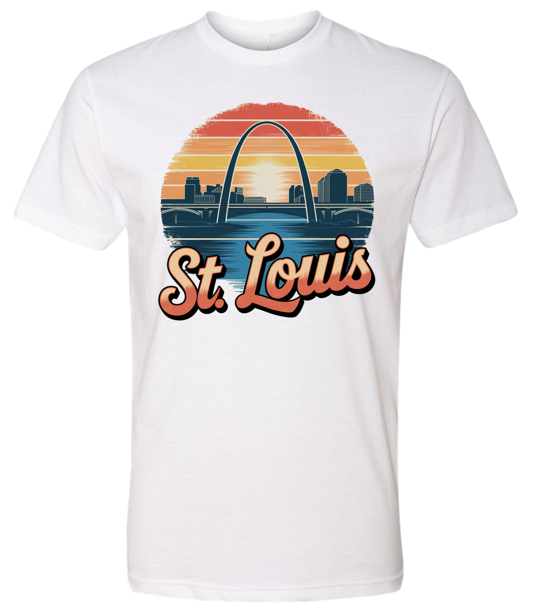 St Louis1 Retro-Shirt