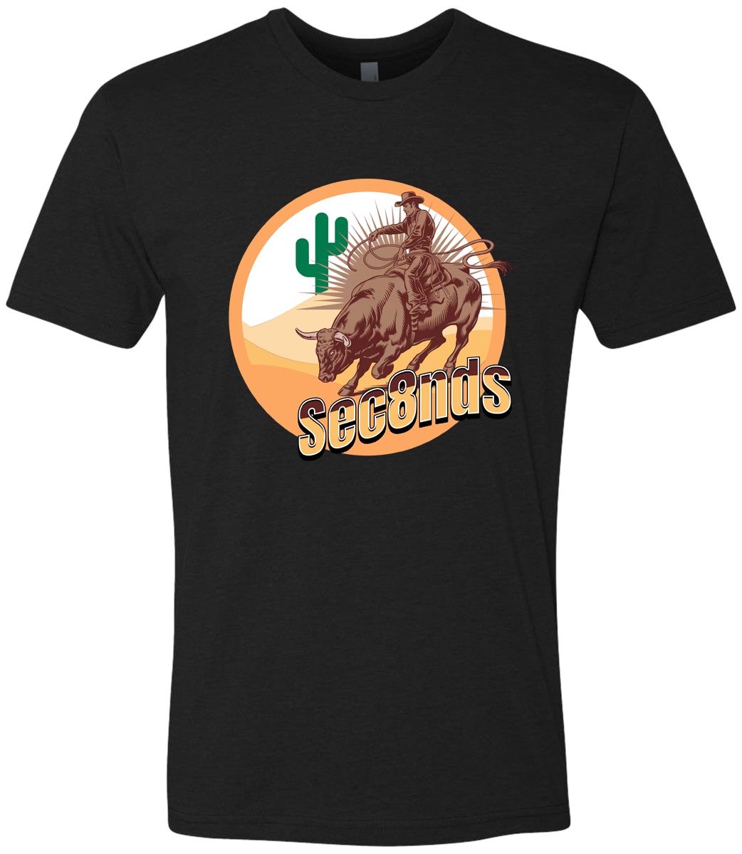 Sec8nds Bull Riding TShirt