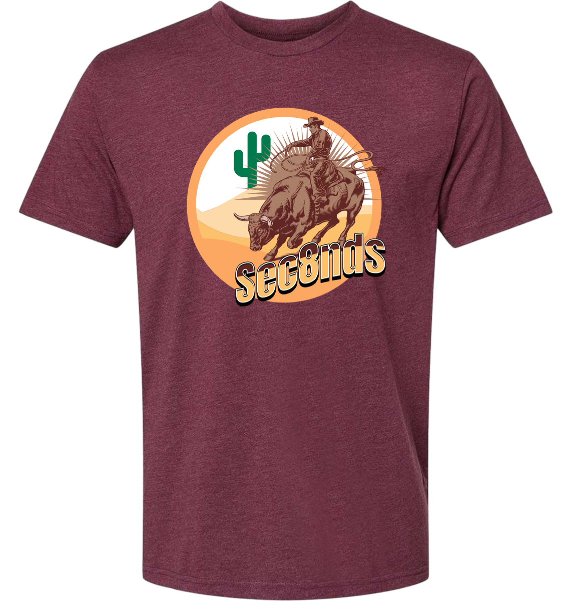 Sec8nds Bull Riding TShirt