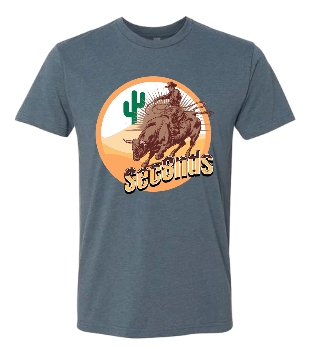 Sec8nds Bull Riding TShirt