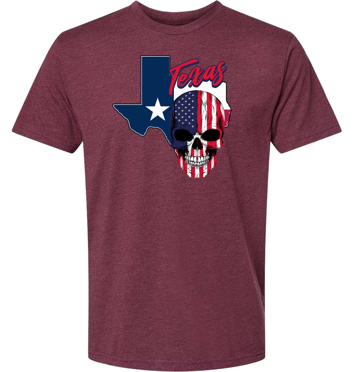 Skull Texas Map