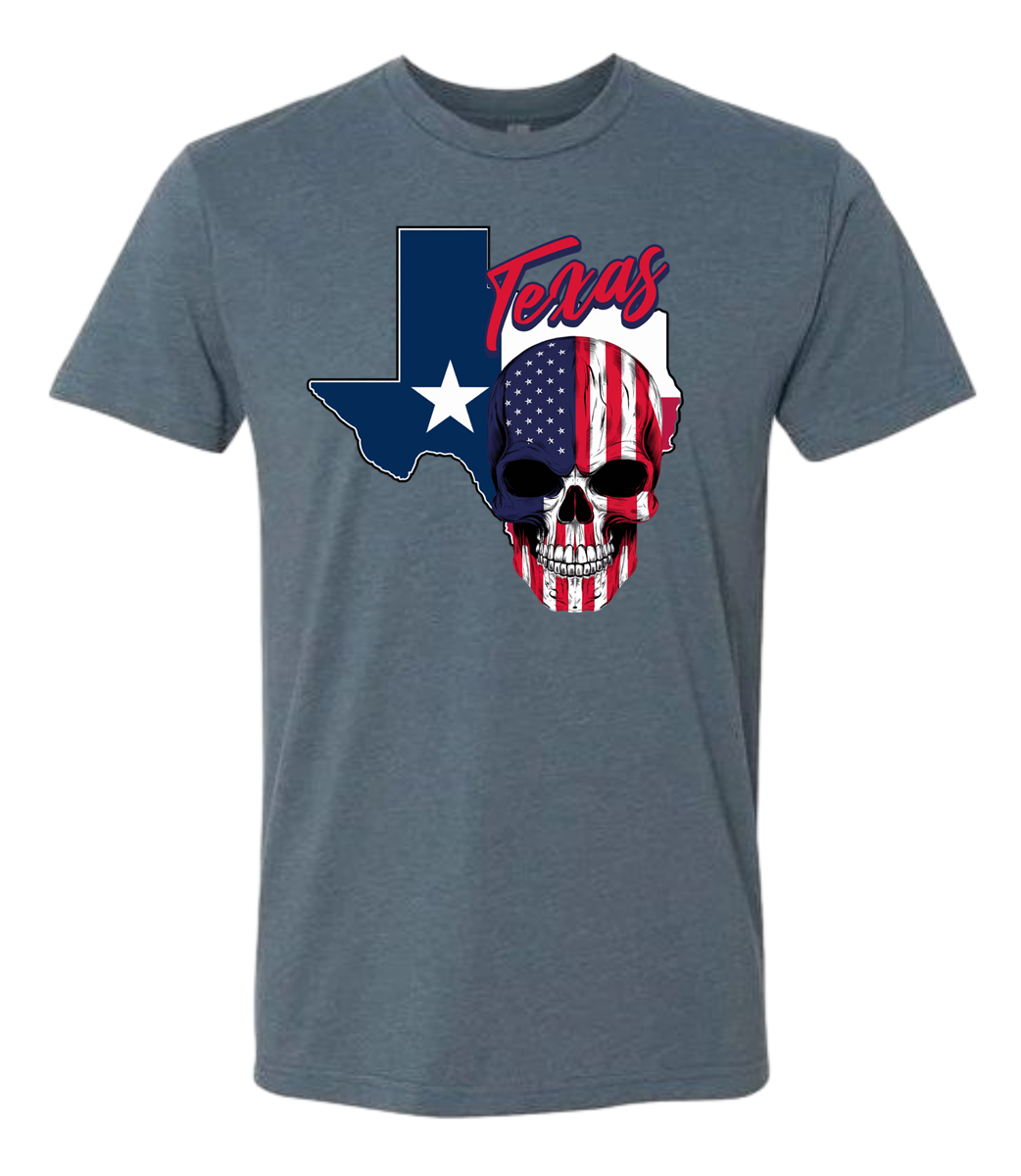 Skull Texas Map