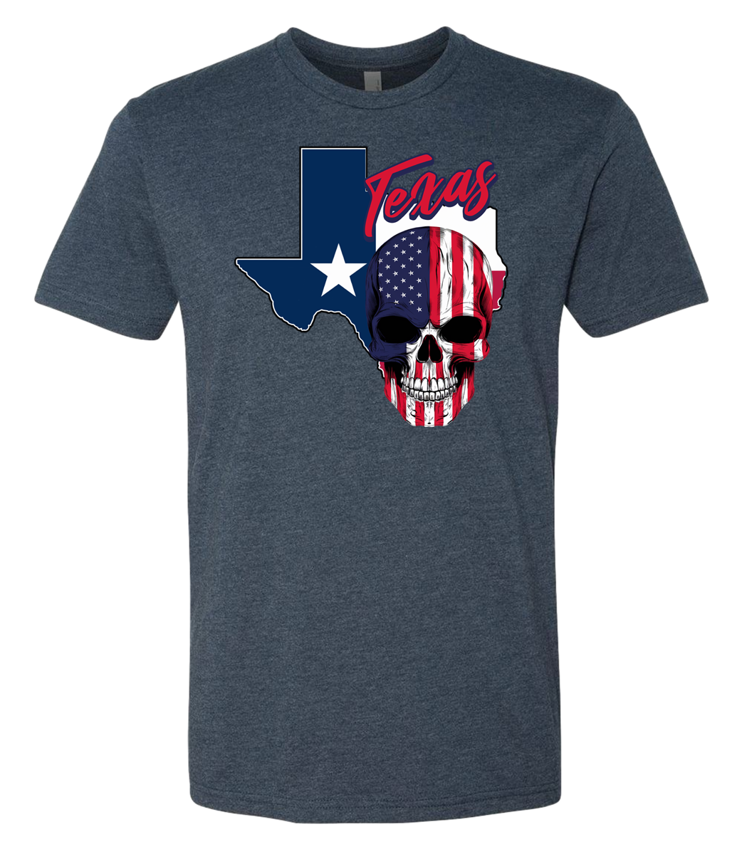 Skull Texas Map