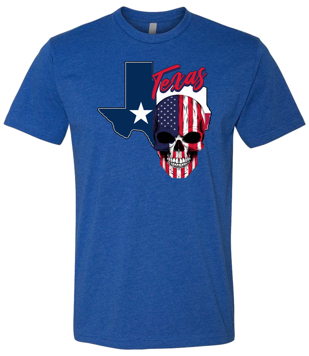 Skull Texas Map