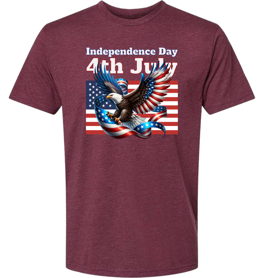 4th July Flag & Eagle