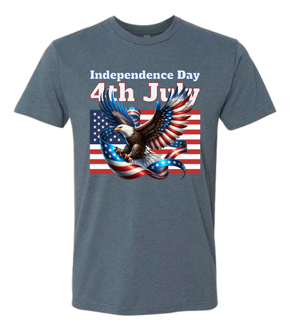 4th July Flag & Eagle