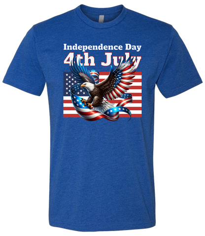4th July Flag & Eagle
