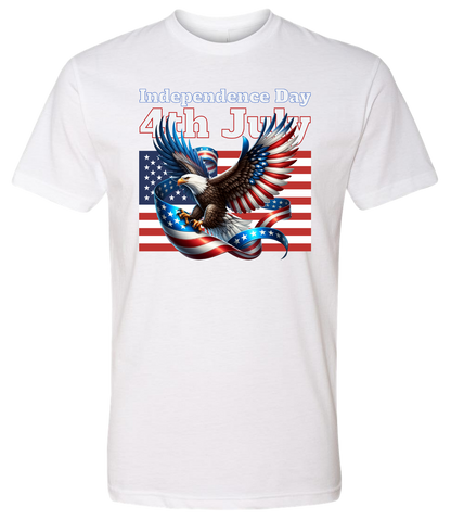 4th July Flag & Eagle