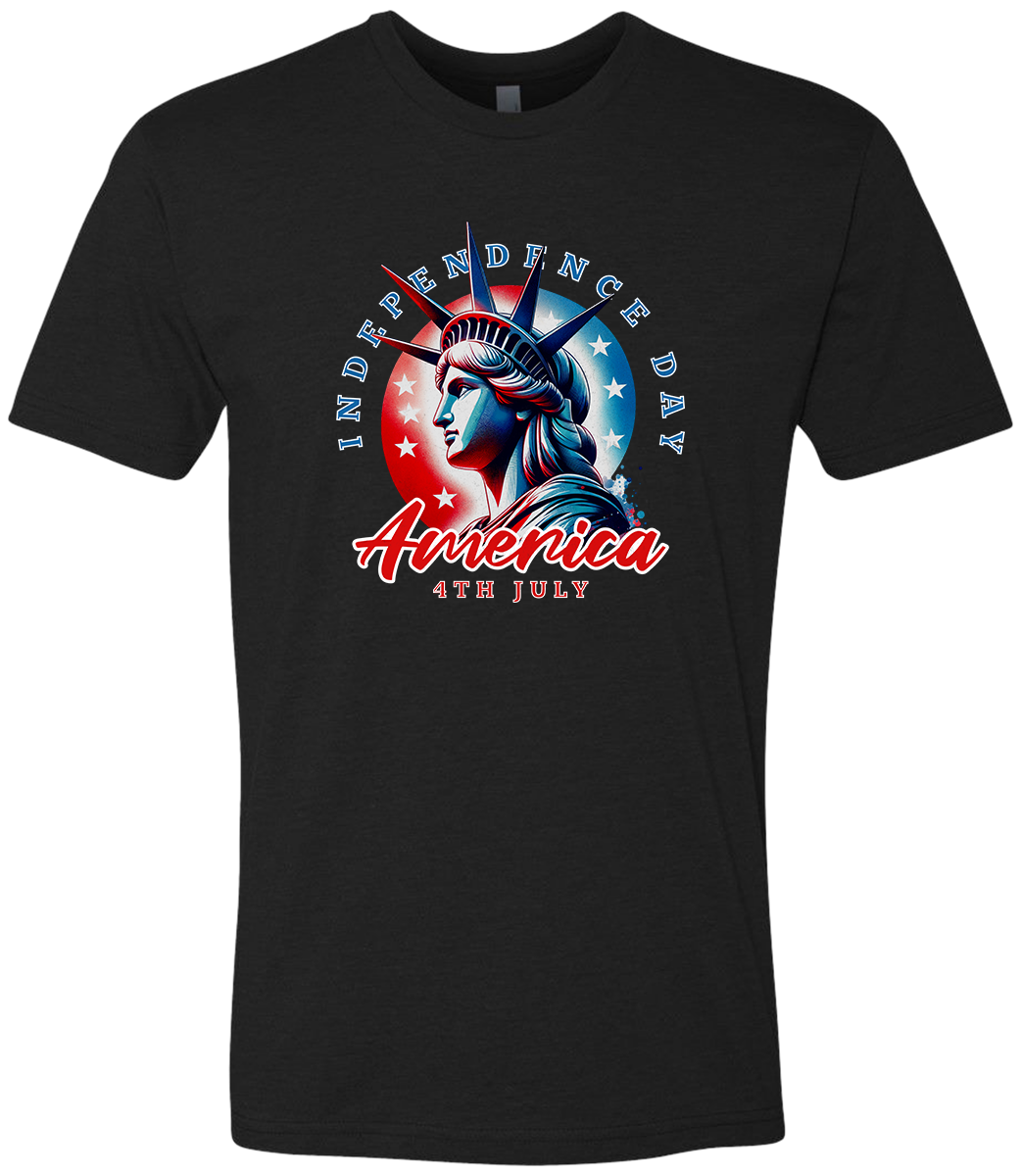 Independence Day Statue Liberty