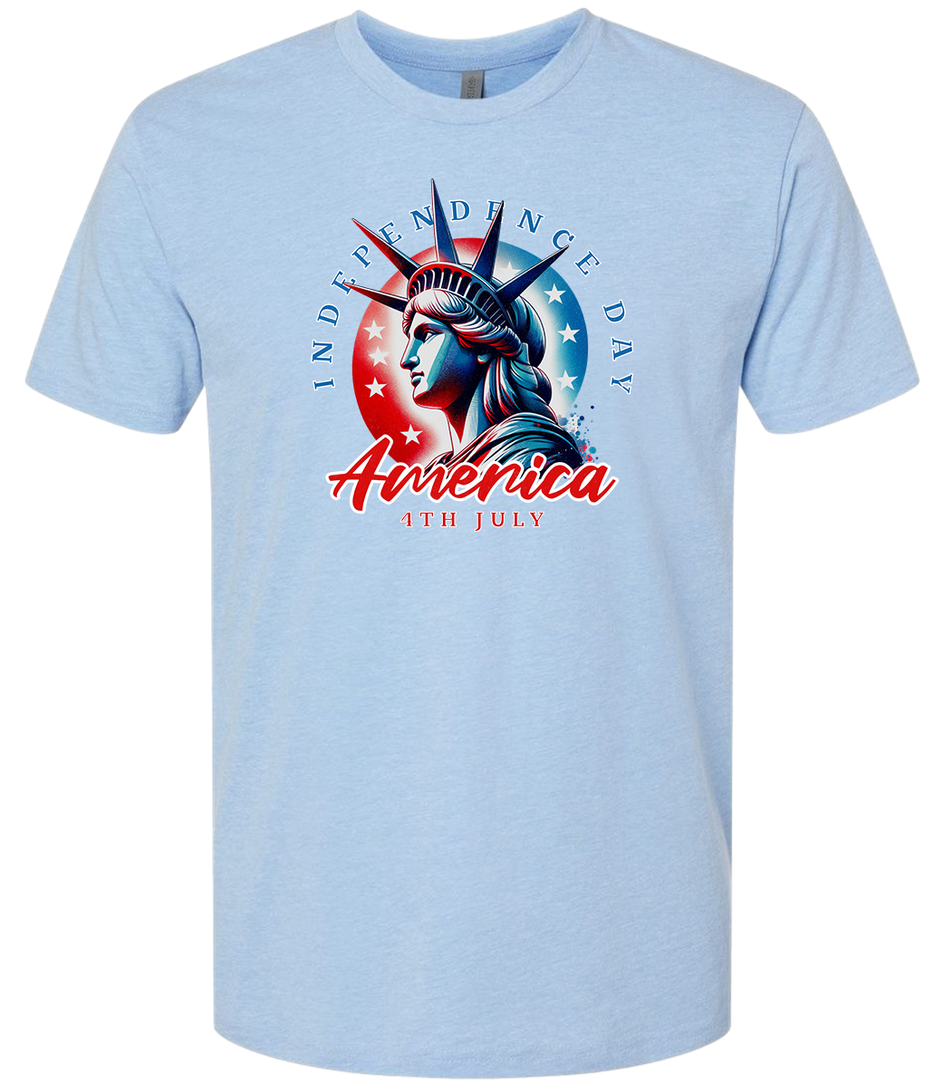 Independence Day Statue Liberty