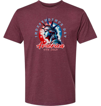 Independence Day Statue Liberty