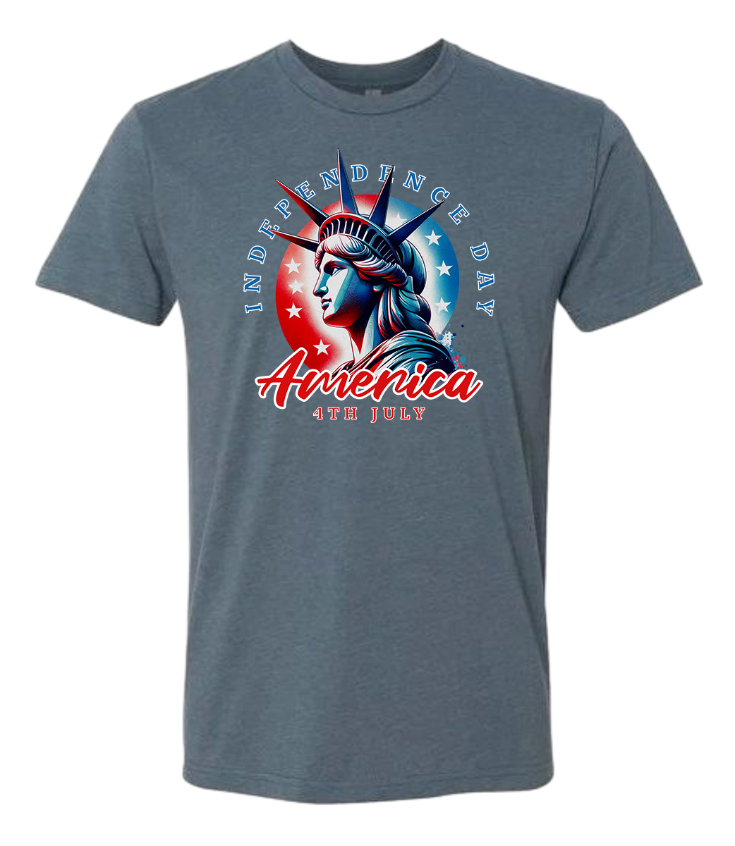 Independence Day Statue Liberty