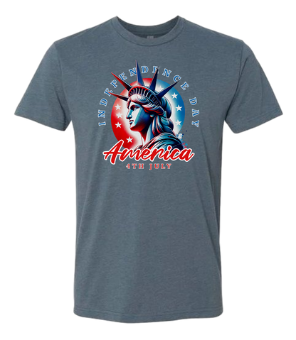 Independence Day Statue Liberty