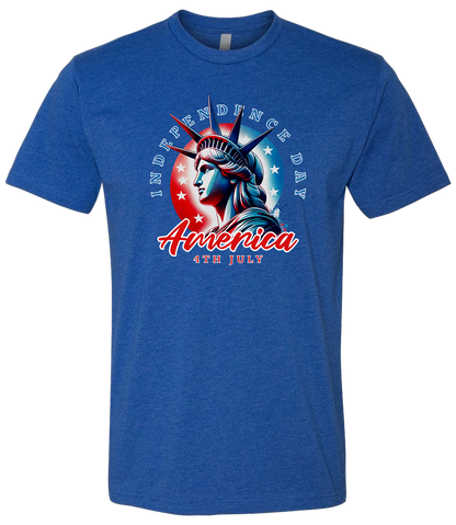 Independence Day Statue Liberty