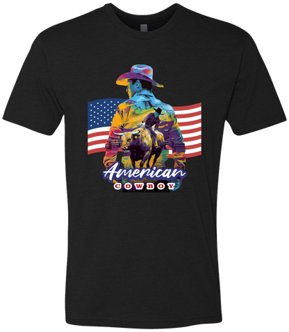 American Cowboy US Flag
