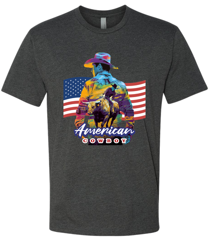 American Cowboy US Flag