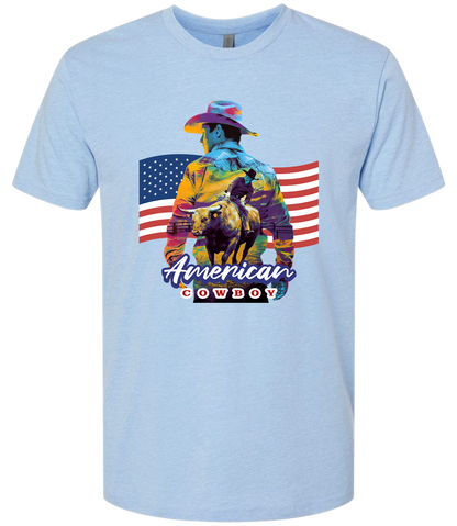 American Cowboy US Flag