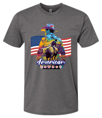American Cowboy US Flag