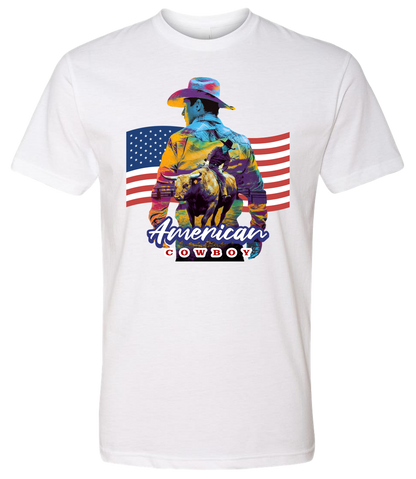 American Cowboy US Flag