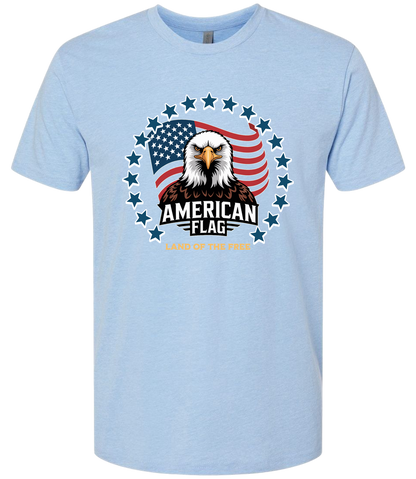 American Flag Eagle Stars