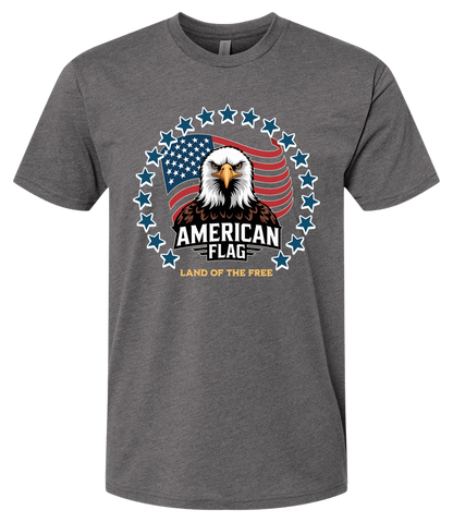 American Flag Eagle Stars