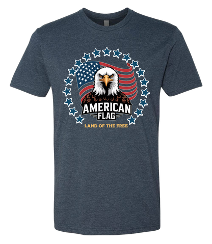 American Flag Eagle Stars