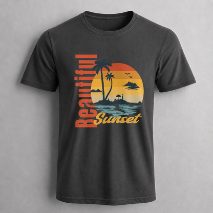Beautiful Sunset Graphic T-Shirt