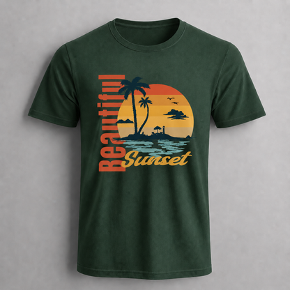 Beautiful Sunset Graphic T-Shirt