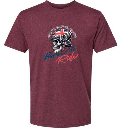 Born To Ride - British Helmet