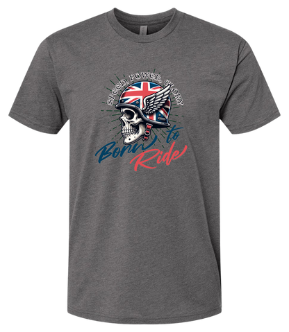 Born To Ride - British Helmet