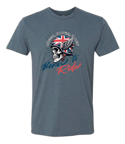 Born To Ride - British Helmet