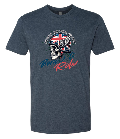 Born To Ride - British Helmet