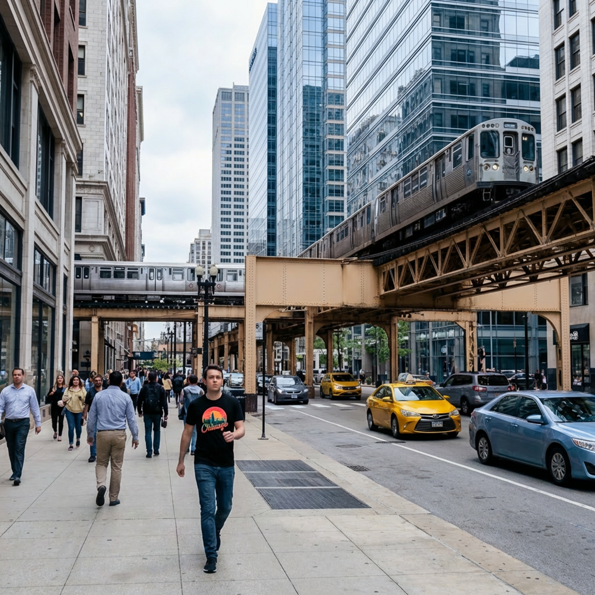 Chicago Retro TShirt