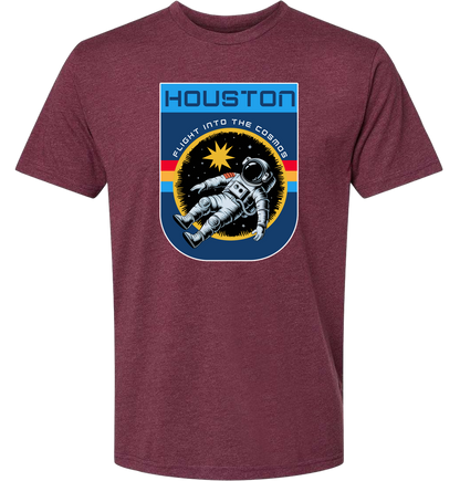 Houston Flying Astronaut
