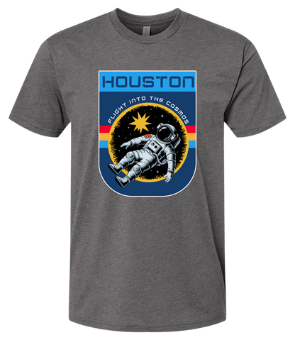 Houston Flying Astronaut