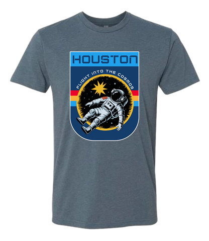 Houston Flying Astronaut