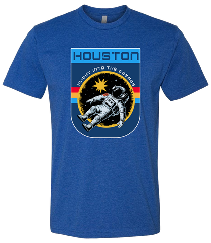 Houston Flying Astronaut