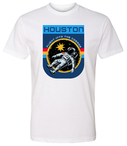 Houston Flying Astronaut
