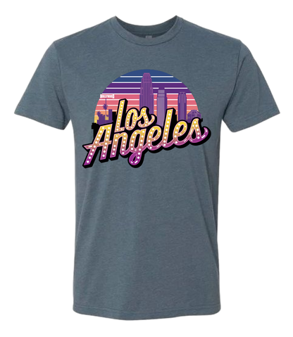 Los Angeles Retro-Shirt
