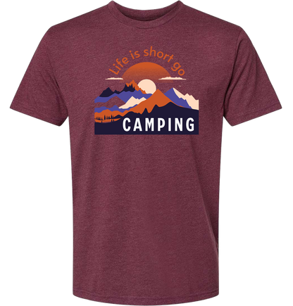 Life Is Short Go CAMPING