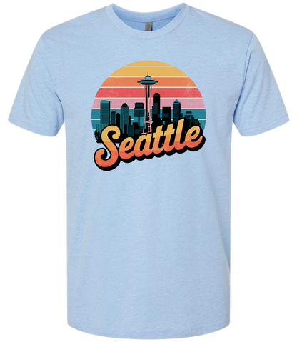 Seattle1 Retro-Shirt