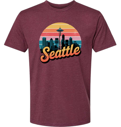Seattle1 Retro-Shirt