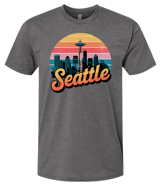 Seattle1 Retro-Shirt