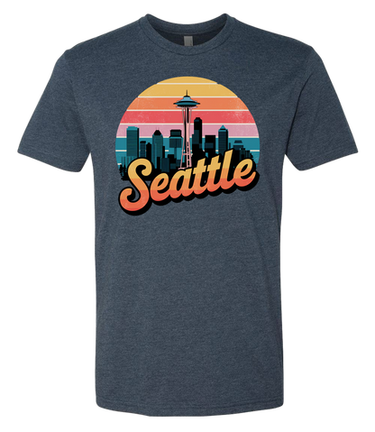 Seattle1 Retro-Shirt
