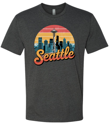 Seattle2 Retro-Shirt
